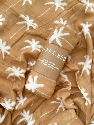Arlo Palm Wrap - Toffee
